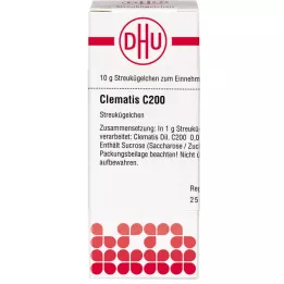 CLEMATIS C 200 Globuli, 10 g