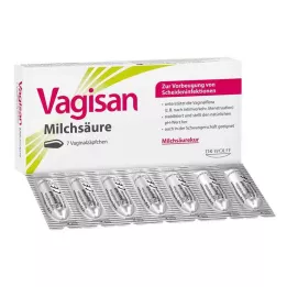 VAGISAN tejsav hüvelyi kúpok, 7 óra