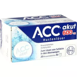 ACC Akut 600 pezsgő tabletta, 20 db