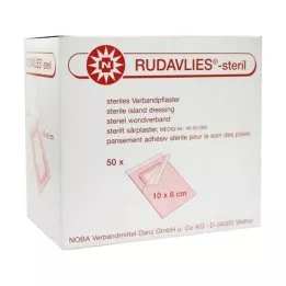 RUDAVLIES-steril kötszeres gipsz 6x10 cm, 50 db