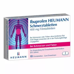 IBUPROFEN Heumann Fájdalomtabletta 400 mg, 10 db
