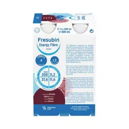 FRESUBIN ENERGY Rost DRINK Cseresznye ivópalack, 4X200 ml