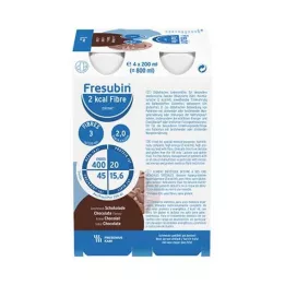 FRESUBIN 2 kcal Rost DRINK Csokoládé ivópalack, 4X200 ml