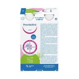 PROVIDE xtra ital apfel ivó palack, 4x200 ml