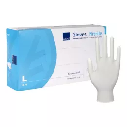 NITRIL Kesztyűpor -mentes nagy, 100 db