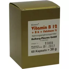 VITAMIN B12+B6+folsav komplex N kapszulák, 60 db