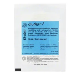 Aluderm gyerek borogatás 4x, 1 db