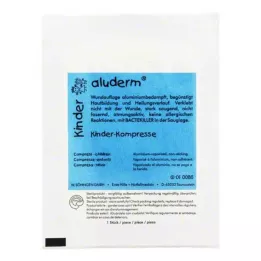 ALUDERM Gyermek borogatás 6x6 cm, 1 db
