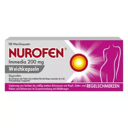 NUROFEN Immedia 200 mg lágy kapszula, 10 db