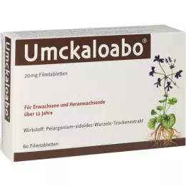 UMCKALOABO 20 mg film -bevonatú tabletta, 60 db