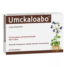 UMCKALOABO 20 mg-os filmtabletta, 60 db