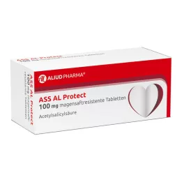 ASS AL Protect 100 mg gyomornedv-ellenálló tabletta, 50 db