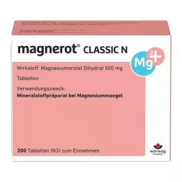MAGNEROT CLASSIC N tabletta, 200 db