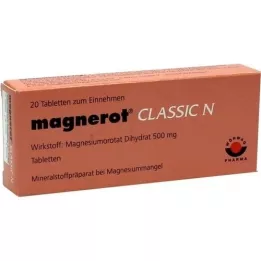 MAGNEROT CLASSIC N tabletta, 20 db