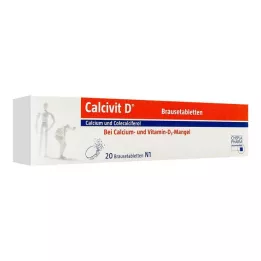 CALCIVIT D pezsgőtabletta, 20 db