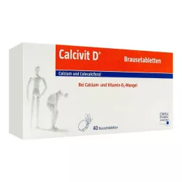 CALCIVIT D pezsgőtabletta, 40 db