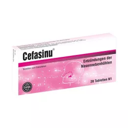 CEFASINU Tabletta, 20 db