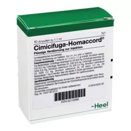 CIMICIFUGA HOMACCORD Ampoules, 10 db