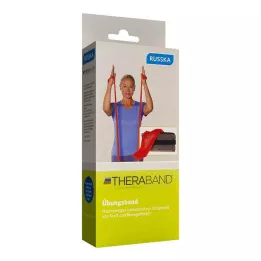THERA BAND Utazás 2,5 m közepes erős piros, 1 db