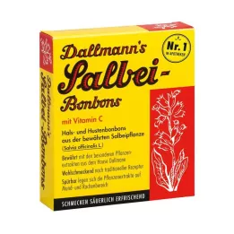 DALLMANNS Sage Bonbons Vit.C.-vel, 20 db