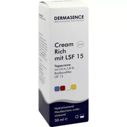DERMASENCE krém gazdag LSF 15, 50 ml