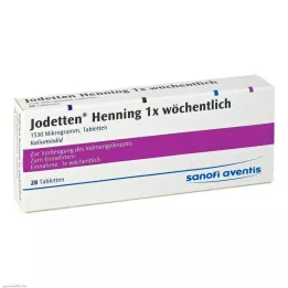 JODETTEN Henning 1x heti tabletta, 28 db