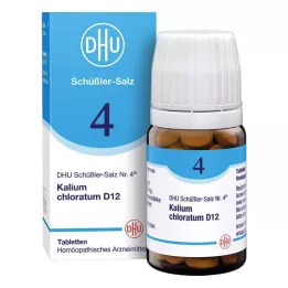BIOCHEMIE DHU 4 Kalium chloratum D 12 tabletta, 80 db