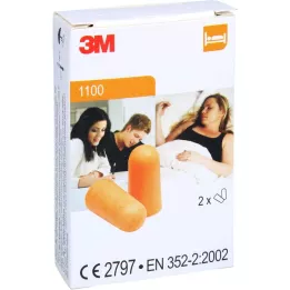 3M Füldugók 1100 egyszeri használatra, 4 db