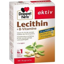 DOPPELHERZ Lecithin+B -vitamin -kapszulák, 40 db