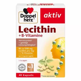DOPPELHERZ Lecitin+B-vitamin kapszula, 40 db