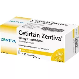 CETIRIZIN Zentiva 10 mg film -bevonatú tabletták, 100 db