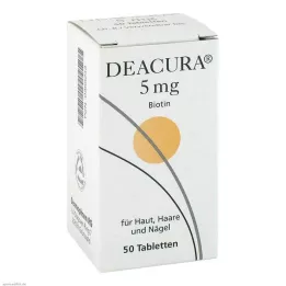 DEACURA 5 mg-os tabletta, 50 db