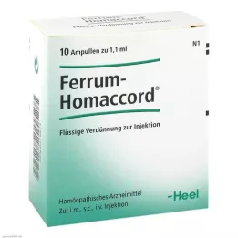 FERRUM HOMACCORD Ampoules, 10 db