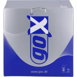 GOX Oxigén gyógyászati célokra Sixpack, 6X6 l