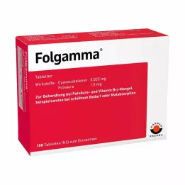FOLGAMMA Tabletta, 100 db