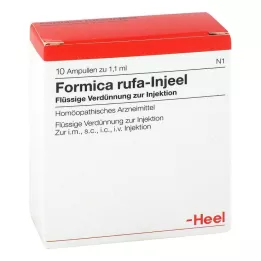 FORMICA RUFA INJEEL Ampoules, 10 db