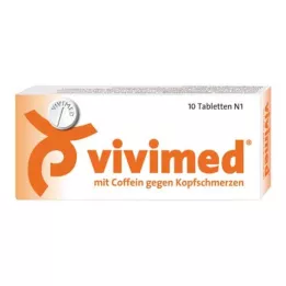 VIVIMED koffeinnel fejfájás elleni tabletta, 10 db
