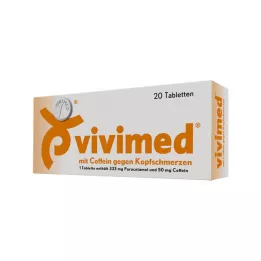 VIVIMED koffeinnel fejfájás elleni tabletta, 20 db