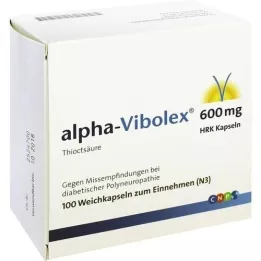 ALPHA VIBOLEX 600 mg HRK Soft kapszulák, 100 db