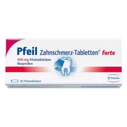 PFEIL Fogfájás tabletta forte filmtabletta, 20 db