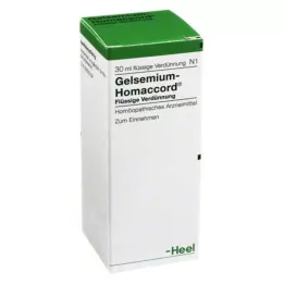 GELSEMIUM HOMACCORD Cseppek, 30 ml