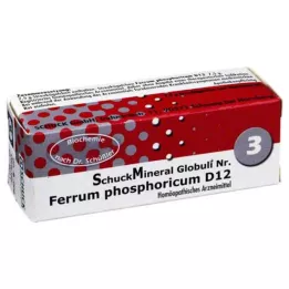 SCHUCKMINERAL Globuli 3 Ferrum Phosphoricum D12, 7,5 g