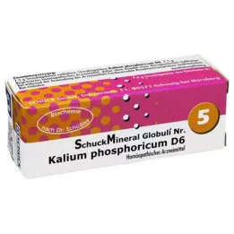 SCHUCKMINERAL Globuli 5 kálium -foszfor d6, 7,5 g