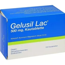 GELUSIL LAC Rágó tabletták, 100 db