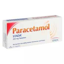 PARACETAMOL STADA 500 mg tabletta, 20 db