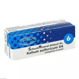 SCHUCKMINERAL Globuli 6 kálium -sulfuricum D6, 7,5 g