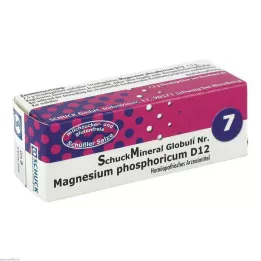 SCHUCKMINERAL Globuli 7 magnézium -foszfor d12, 7,5 g