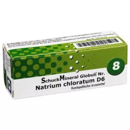 SCHUCKMINERAL Globuli 8 nátrium -chloratum D6, 7,5 g