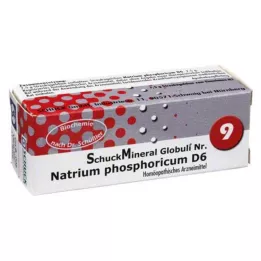 SCHUCKMINERAL Globuli 9 nátrium -foszfor d6, 7,5 g