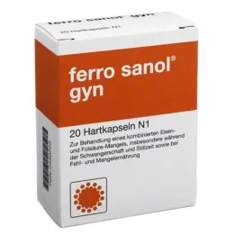 FERRO SANOL gyn kemény kapszula msr bevonatos pelletekkel, 20 db